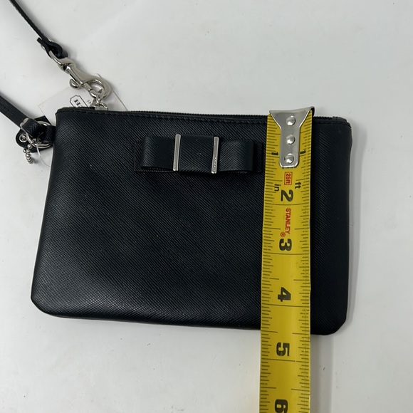 Coach Darcy leather bow wristlet - Picture 11 of 11